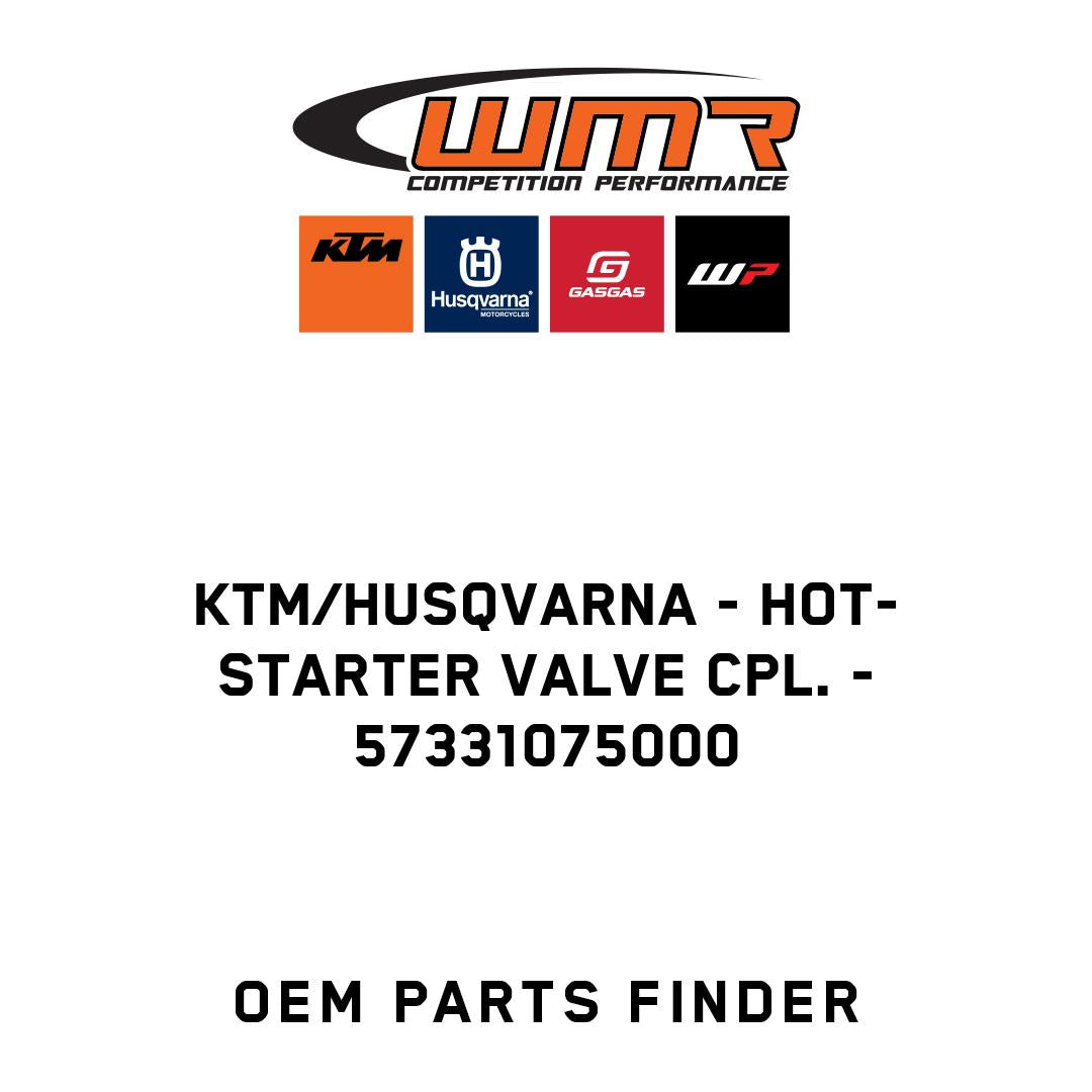 HOT-STARTER VALVE CPL.