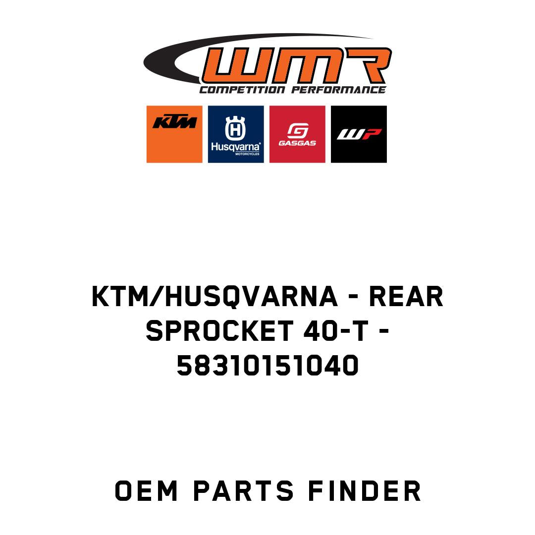 REAR SPROCKET 40-T