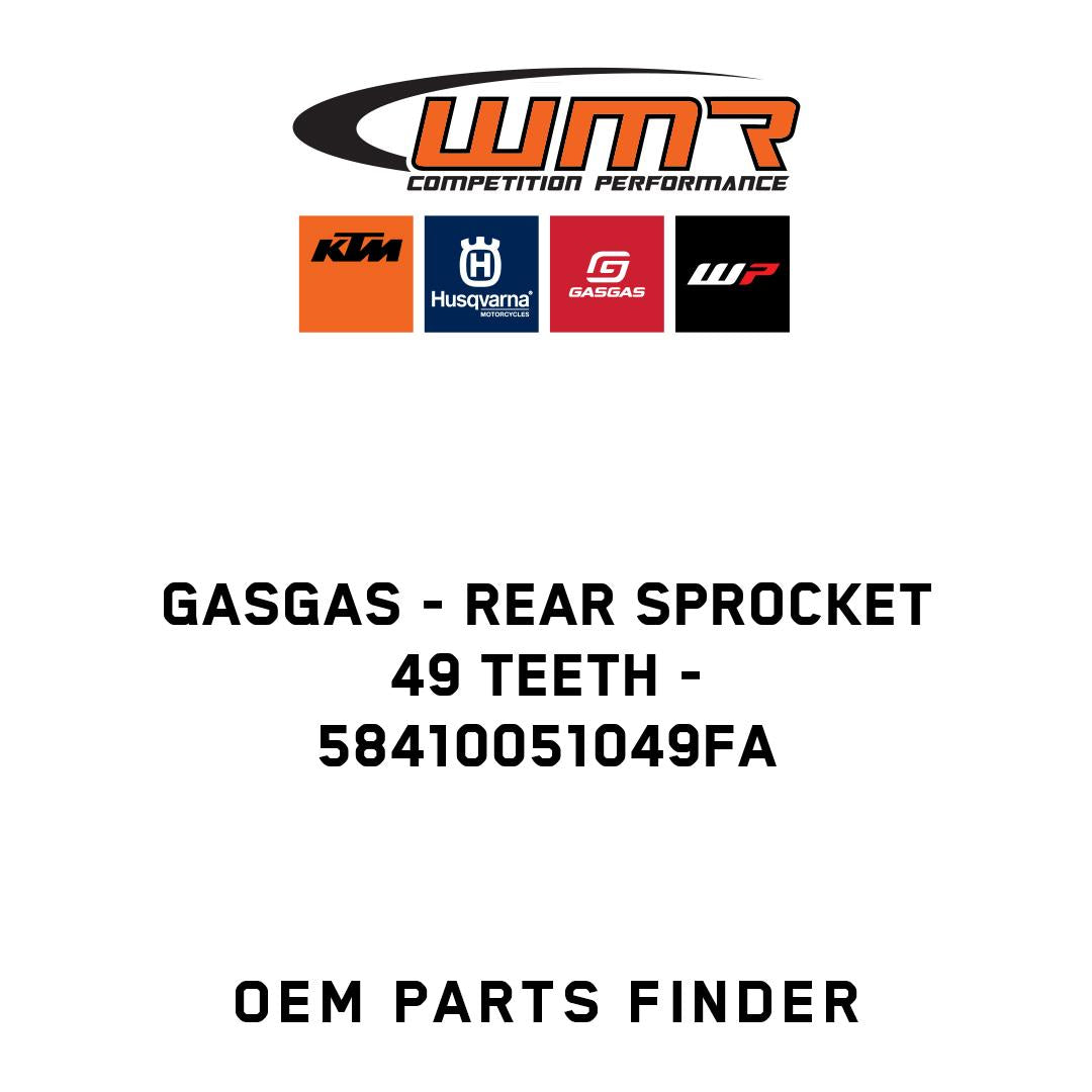 Rear sprocket 49 teeth