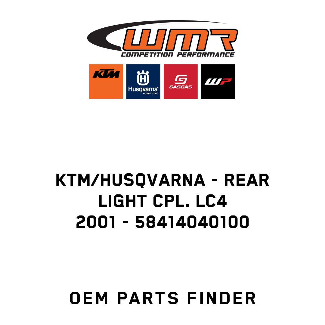 REAR LIGHT CPL. LC4 2001