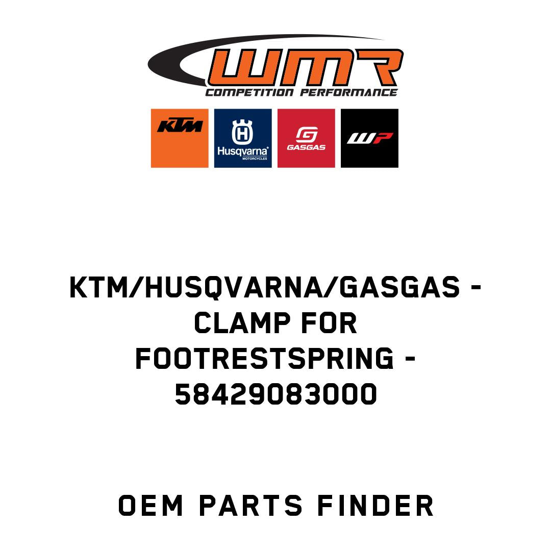 CLAMP FOR FOOTRESTSPRING