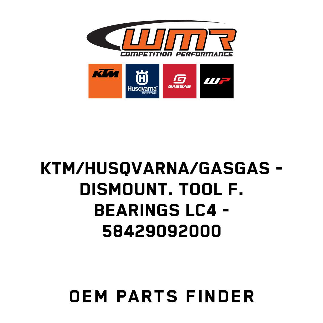 DISMOUNT. TOOL F. BEARINGS LC4