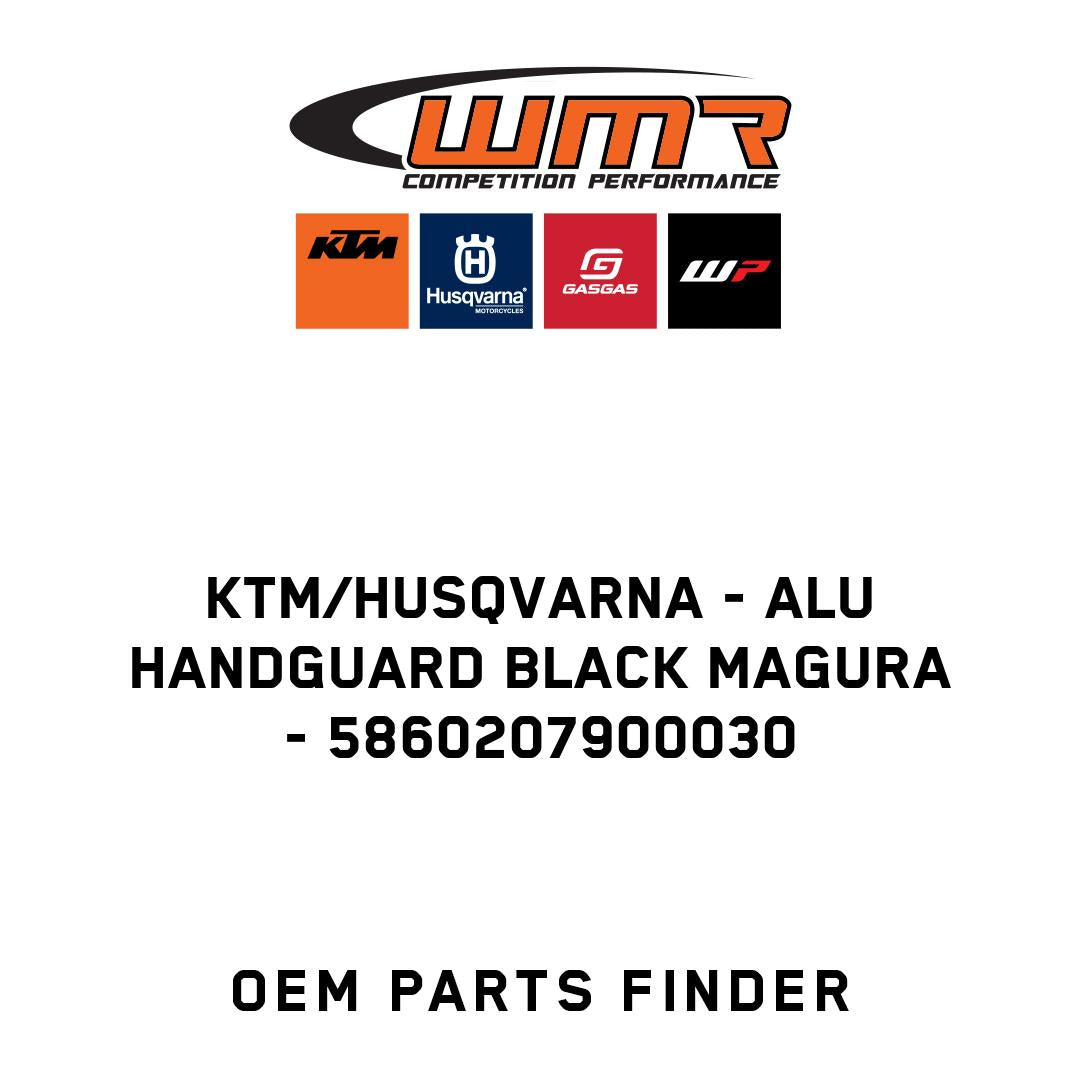 ALU HANDGUARD BLACK MAGURA