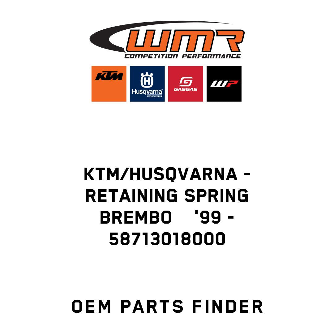 RETAINING SPRING BREMBO '99