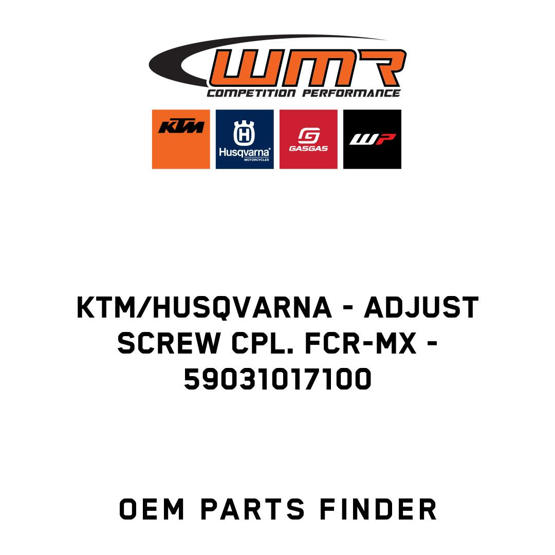 ADJUST SCREW CPL. FCR-MX