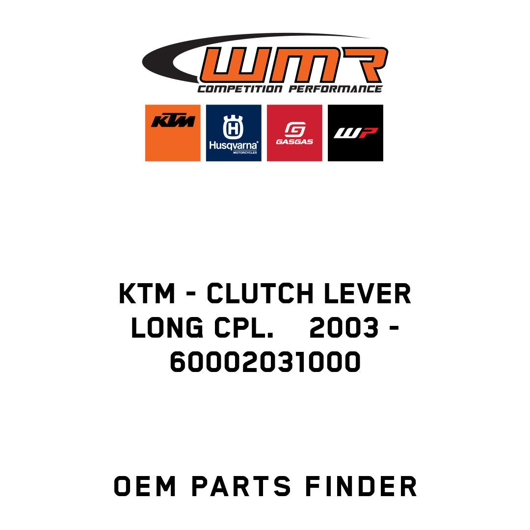 CLUTCH LEVER LONG CPL. 2003