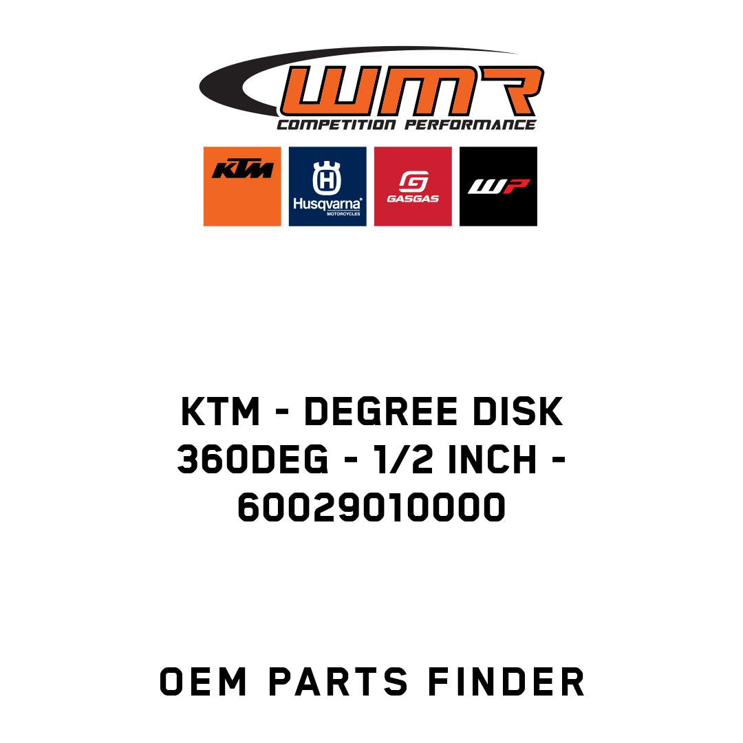 DEGREE DISK 360DEG - 1/2 INCH