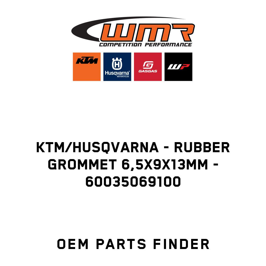 RUBBER GROMMET 6,5X9X13MM