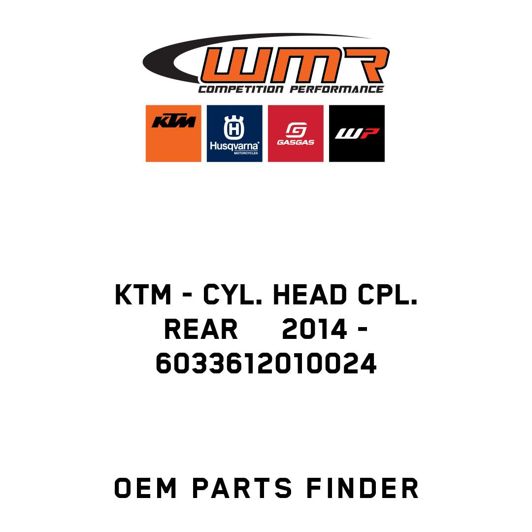 CYL. HEAD CPL. REAR 2014