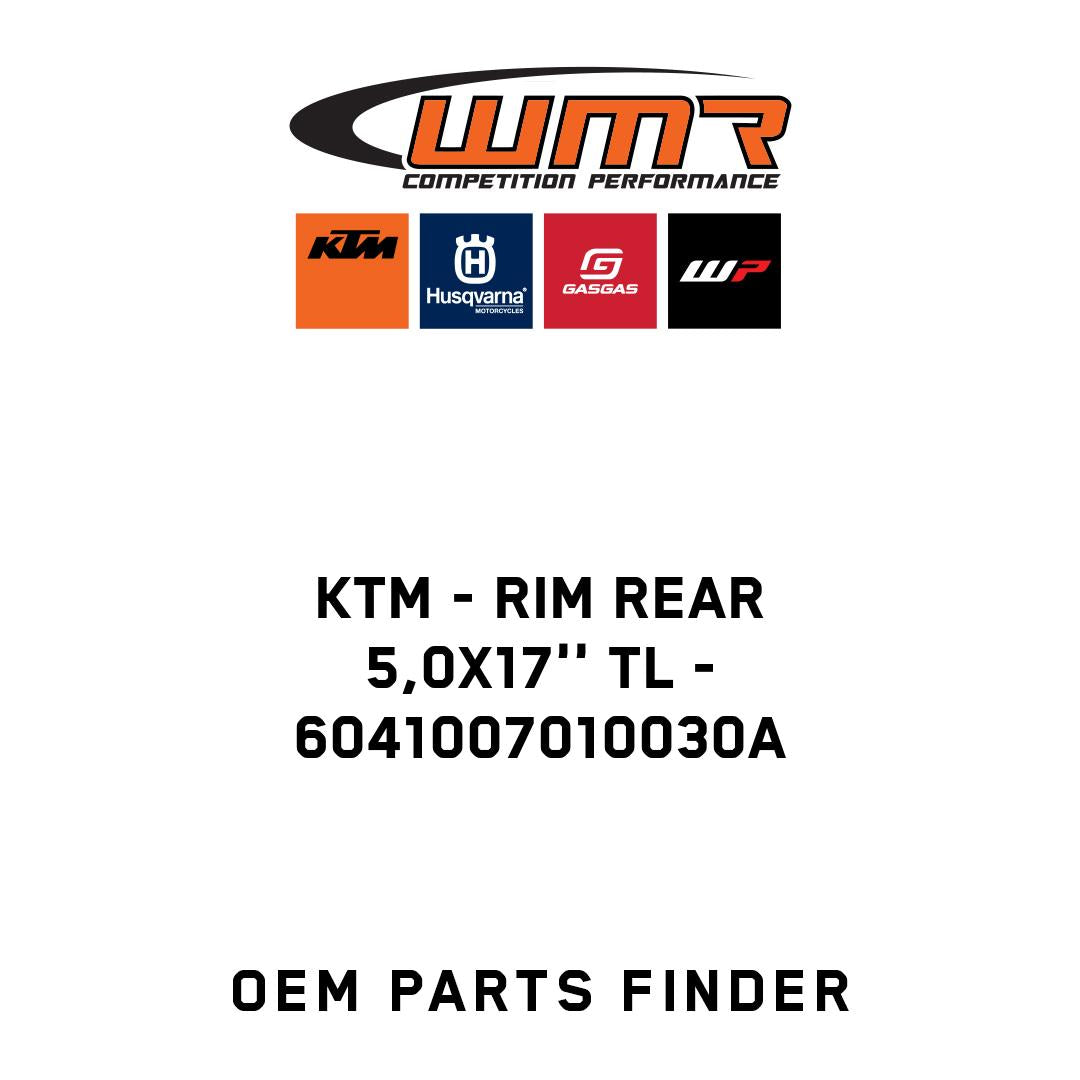 RIM REAR 5,0X17'' TL