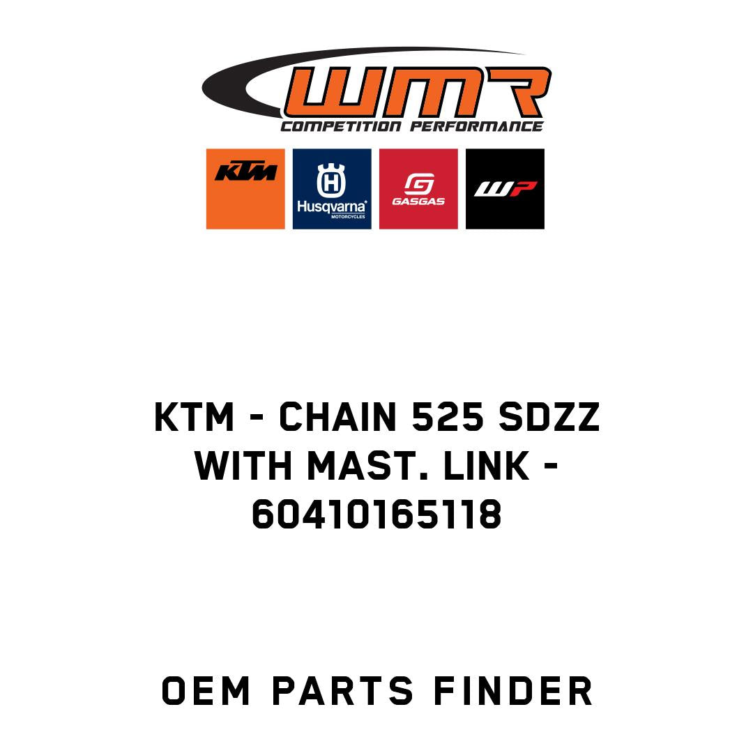 CHAIN 525 SDZZ WITH MAST. LINK