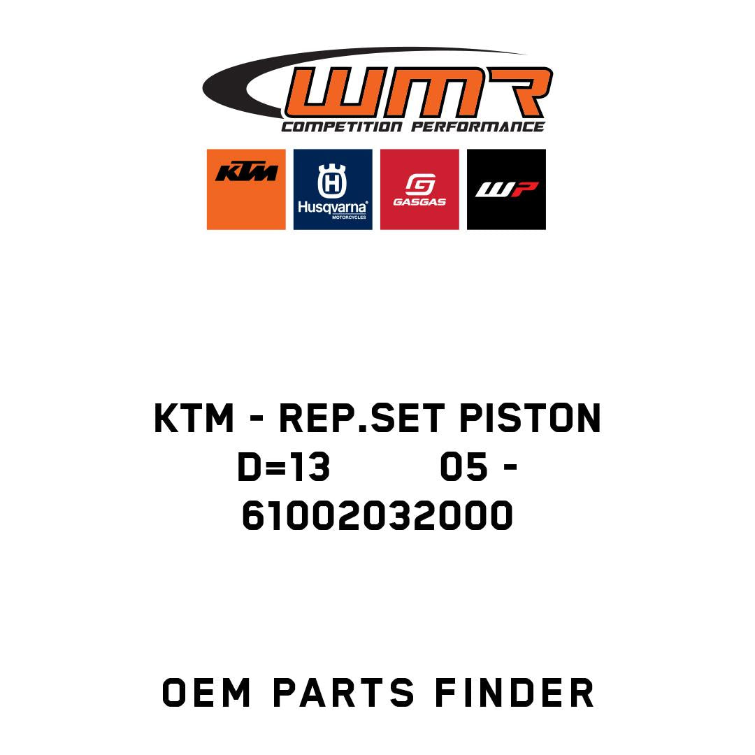 REP.SET PISTON D=13 05