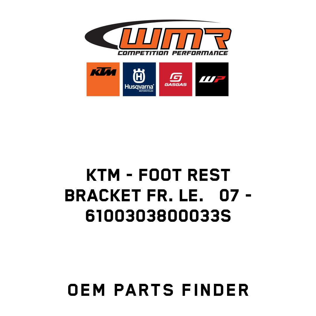 FOOT REST BRACKET FR. LE. 07