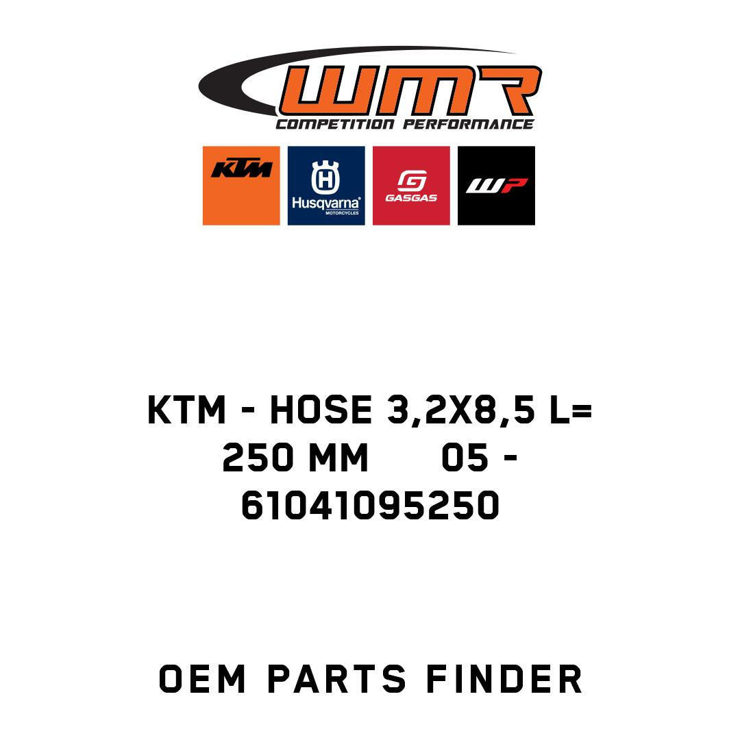 HOSE 3,2X8,5 L= 250 MM 05