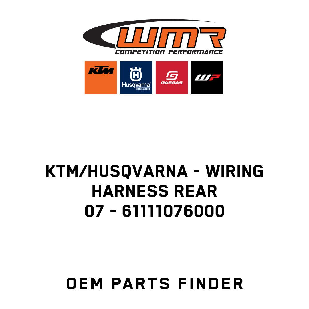 WIRING HARNESS REAR 07