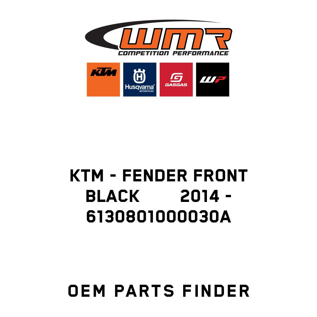 FENDER FRONT BLACK 2014