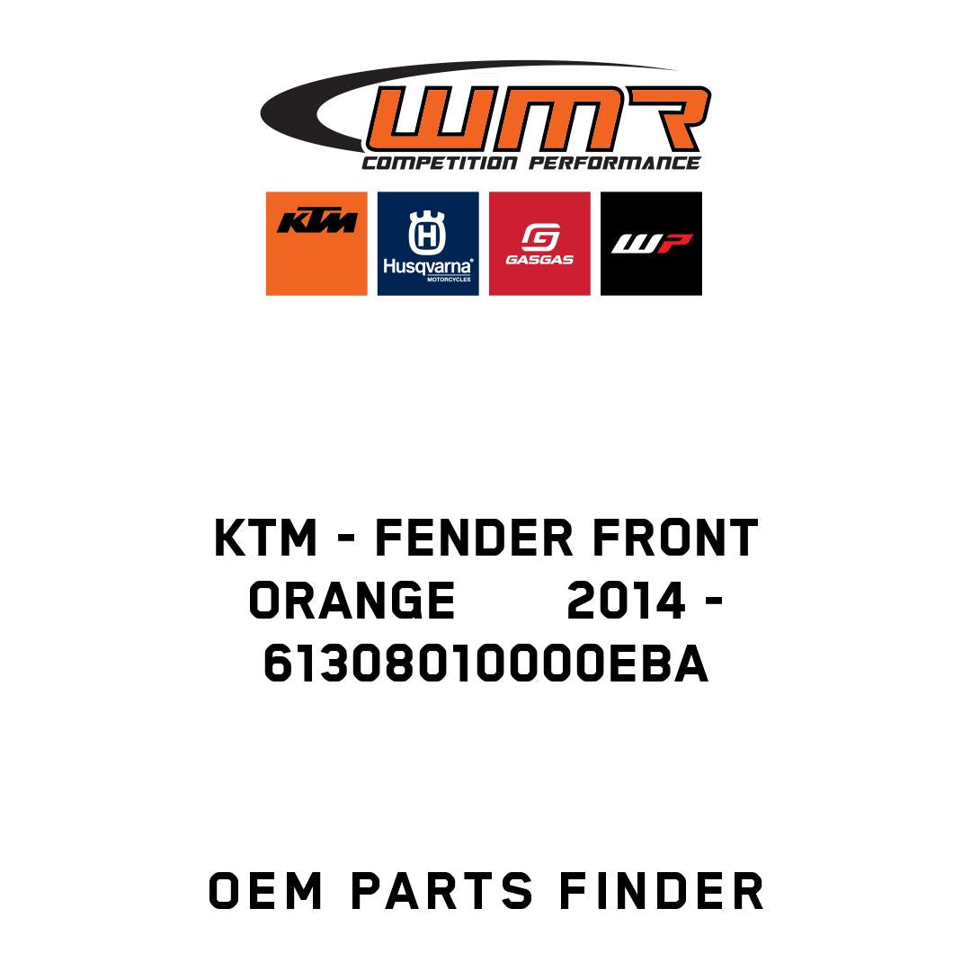 FENDER FRONT ORANGE 2014