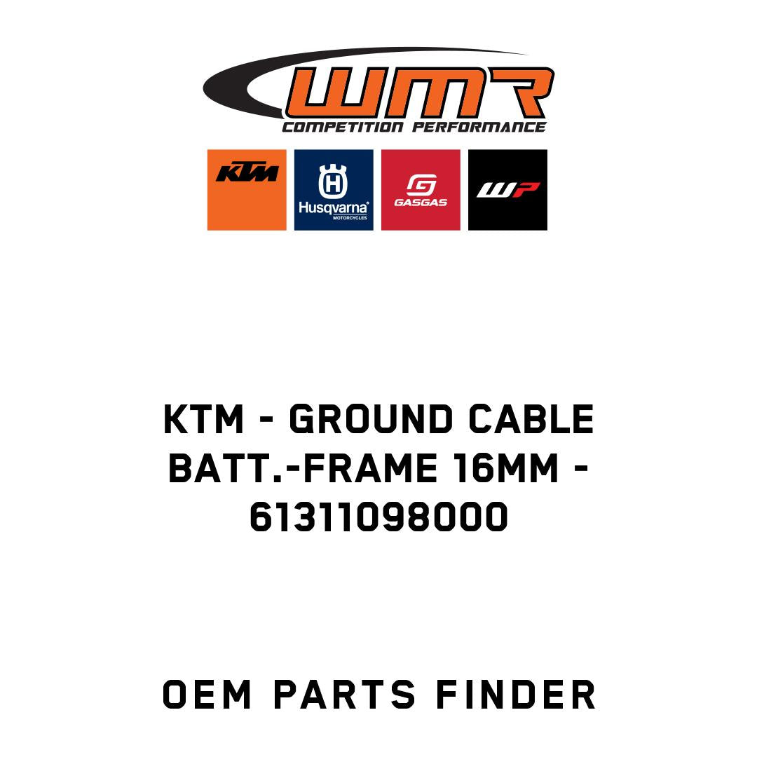 GROUND CABLE BATT.-FRAME 16MM