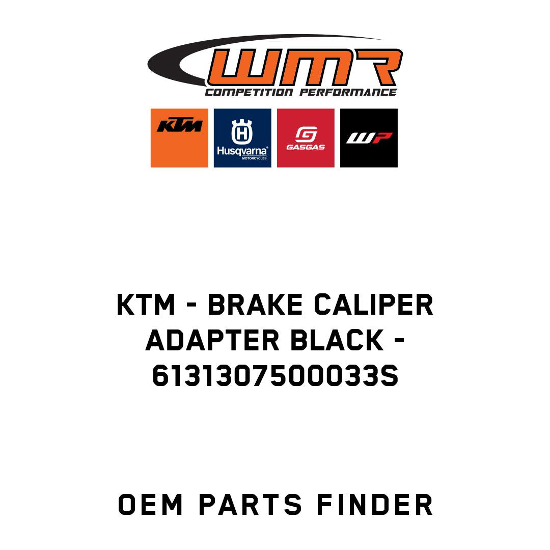 BRAKE CALIPER ADAPTER BLACK