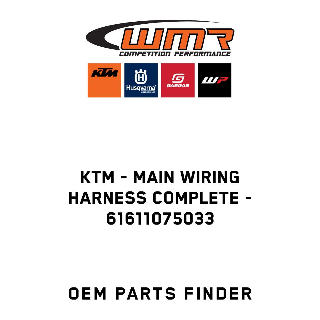 Main wiring harness complete