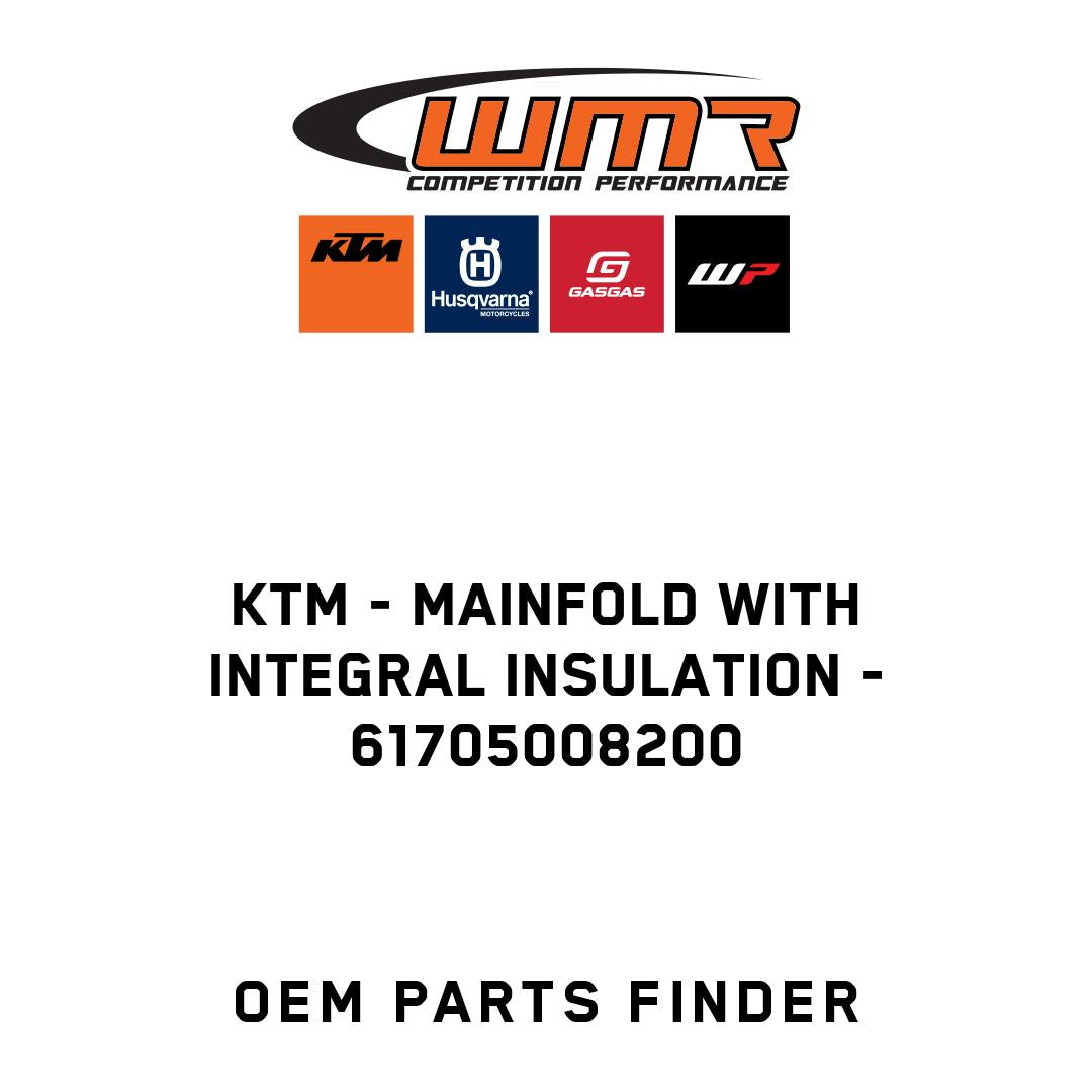 mainfold with integral insulation