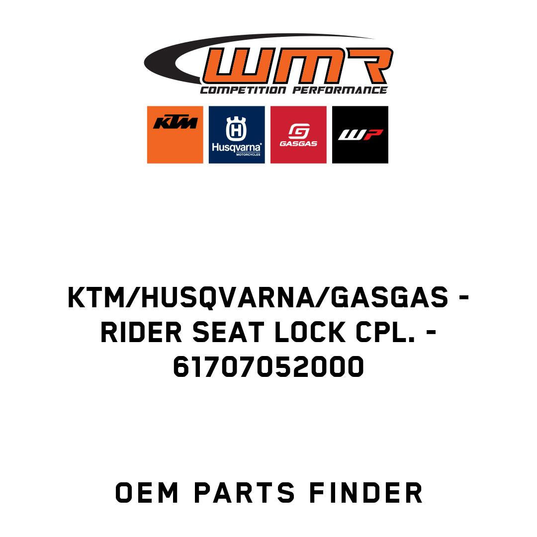 Rider seat lock cpl.