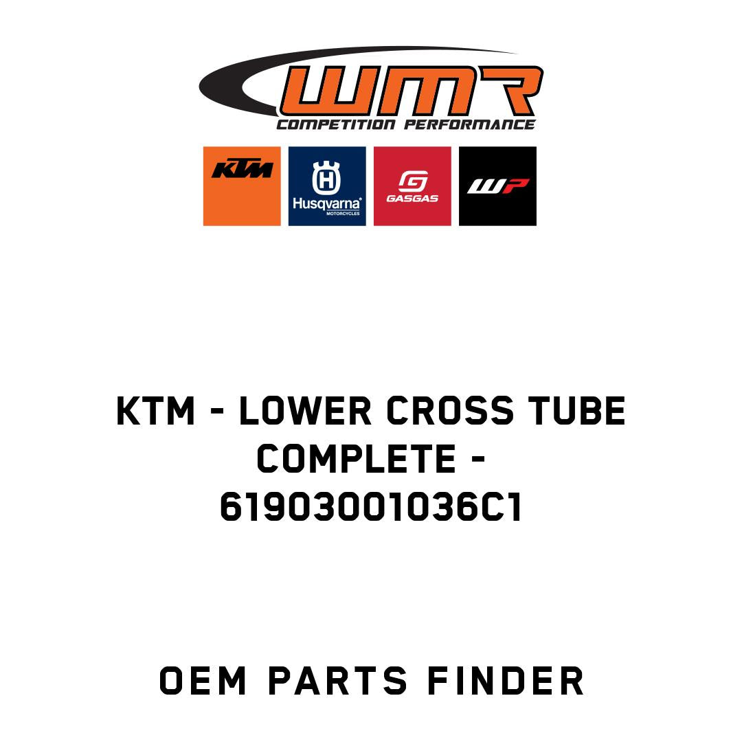 lower cross tube complete