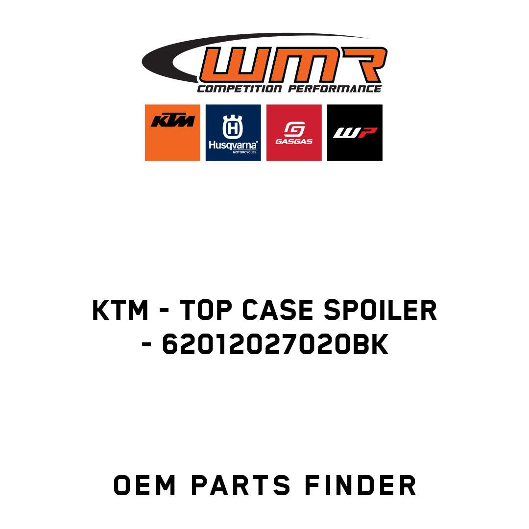 Top case spoiler