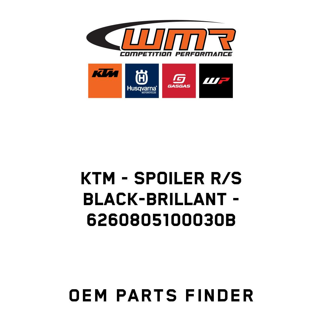 SPOILER R/S BLACK-BRILLANT