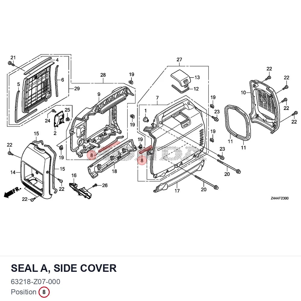 SEAL A, SIDE COVER