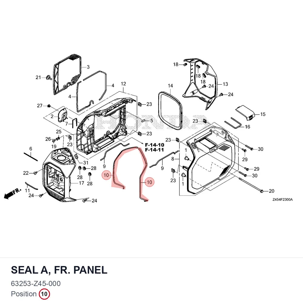 SEAL A, FR. PANEL