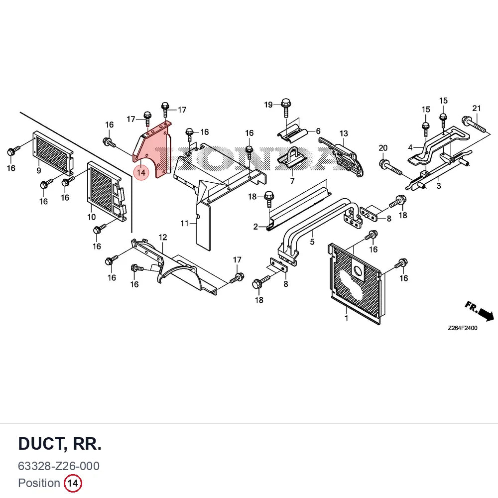 DUCT, RR.