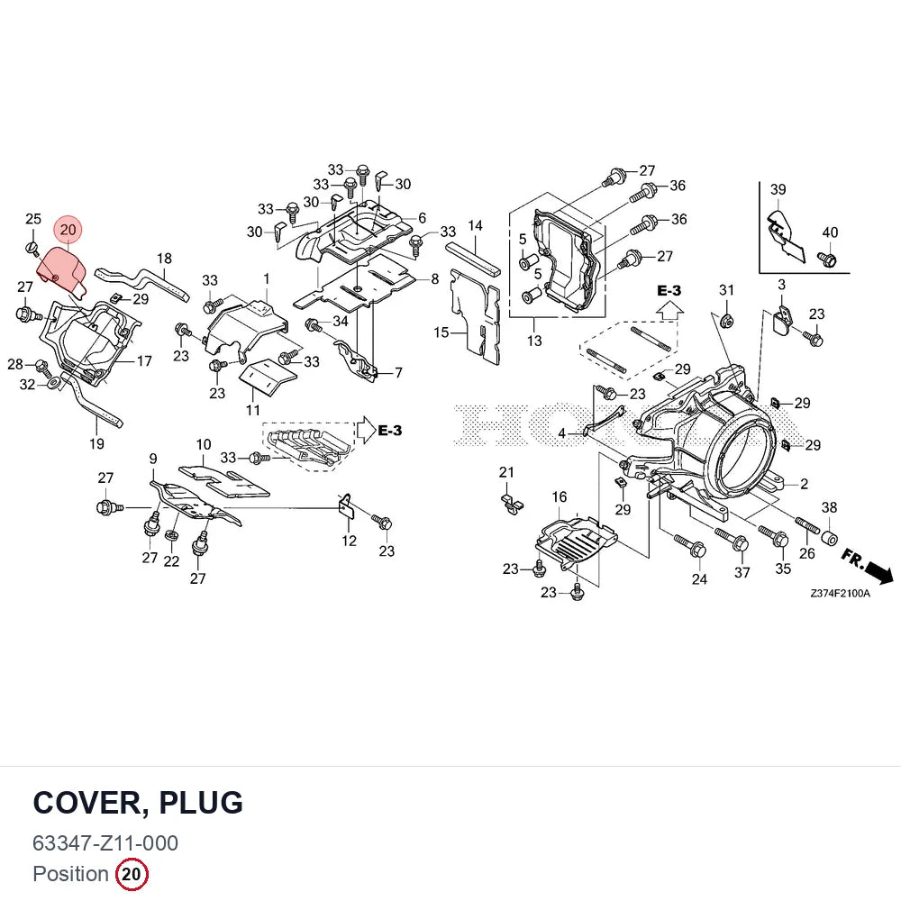 COVER, PLUG