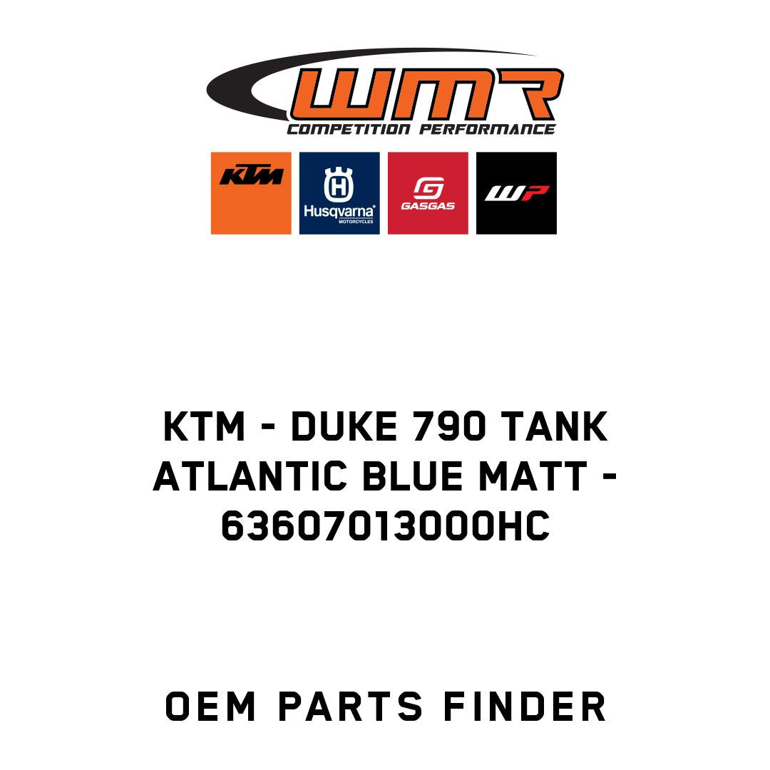 DUKE 790 TANK ATLANTIC BLUE MATT