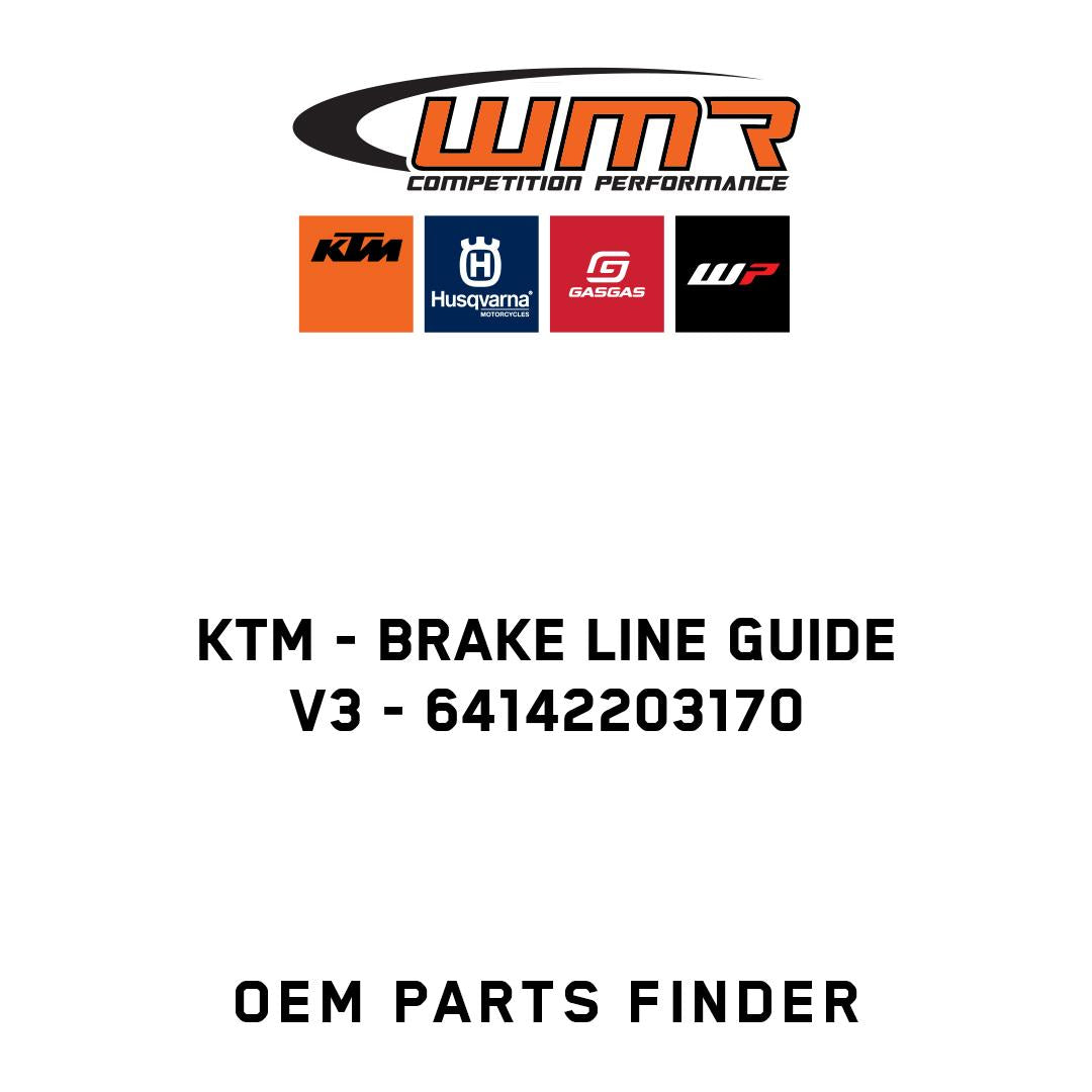 Brake line guide V3