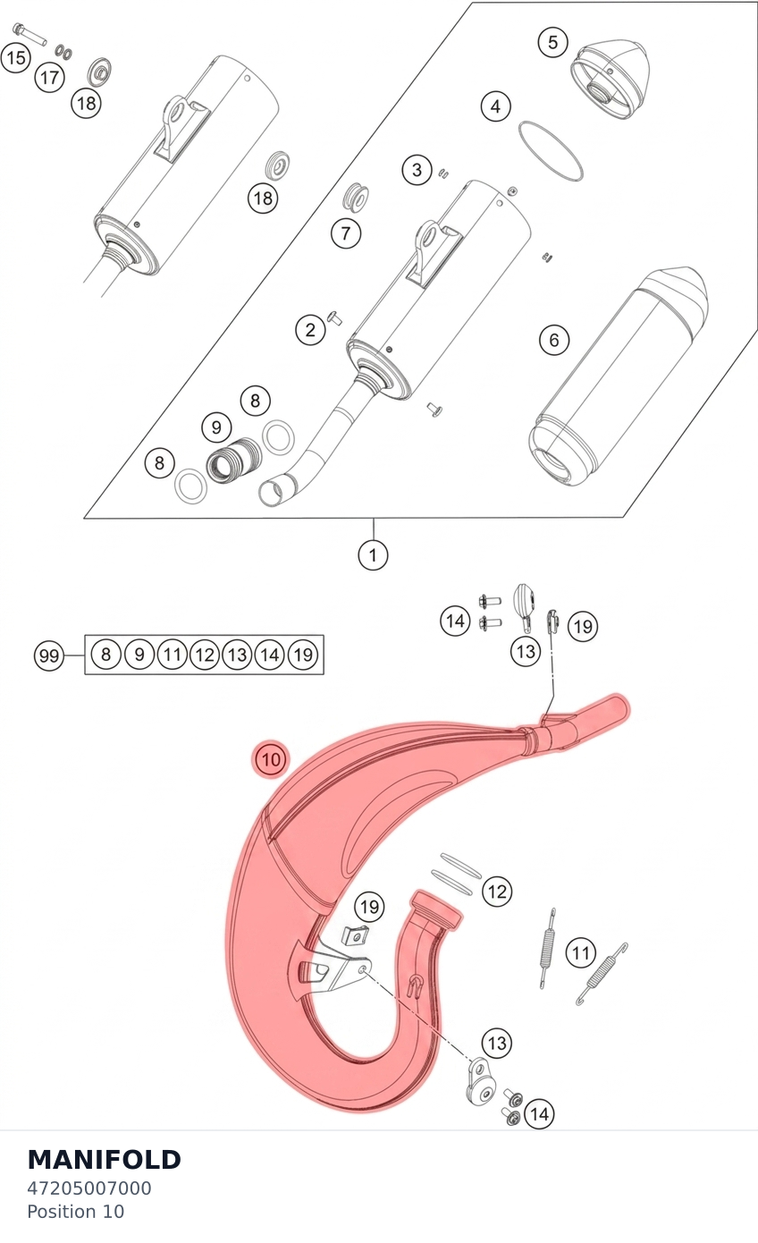 Diagram preview: MANIFOLD (47205007000)