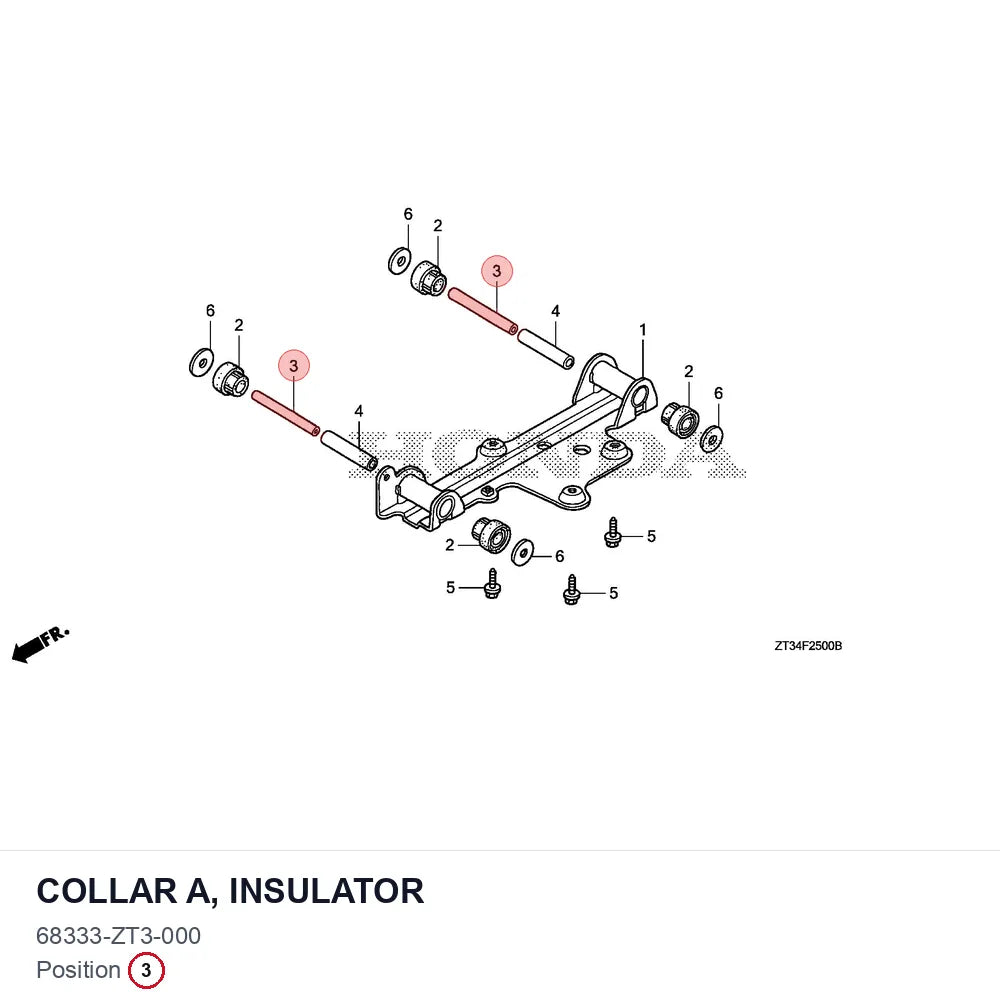 COLLAR A, INSULATOR