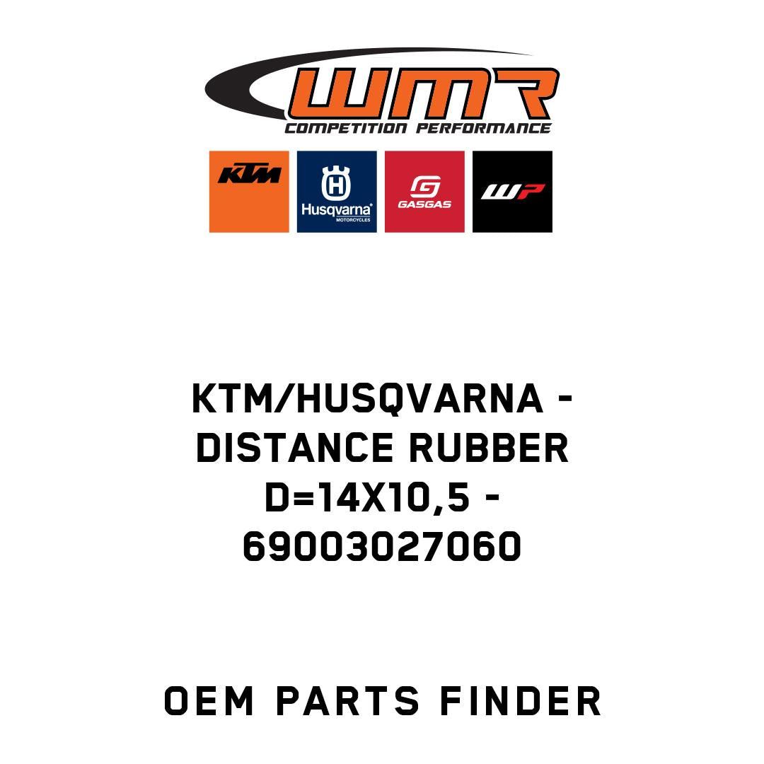 DISTANCE RUBBER D=14X10,5