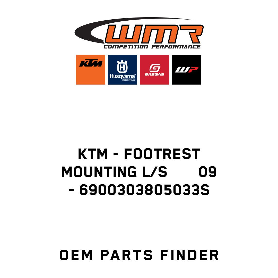 FOOTREST MOUNTING L/S 09