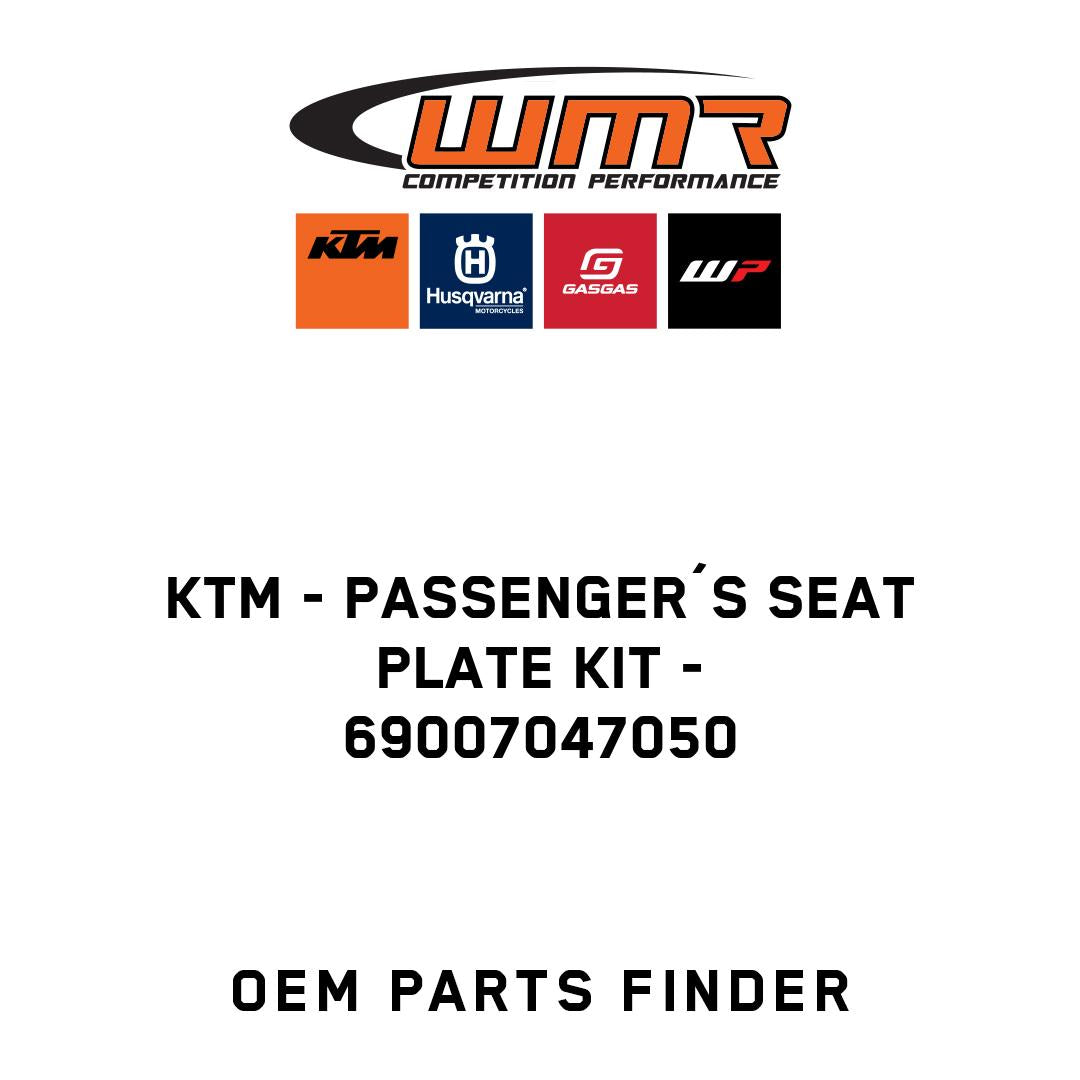 PASSENGER´S SEAT PLATE KIT