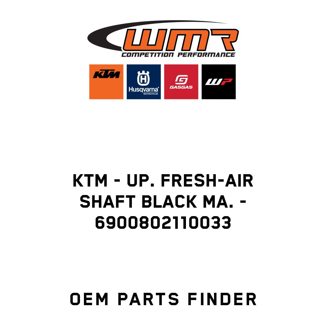 UP. FRESH-AIR SHAFT BLACK MA.