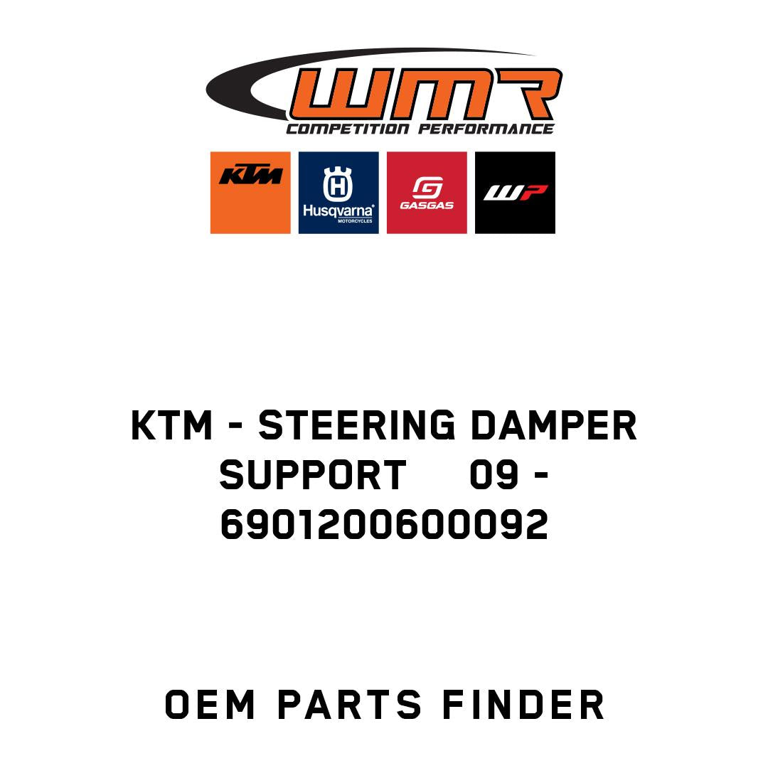 STEERING DAMPER SUPPORT 09