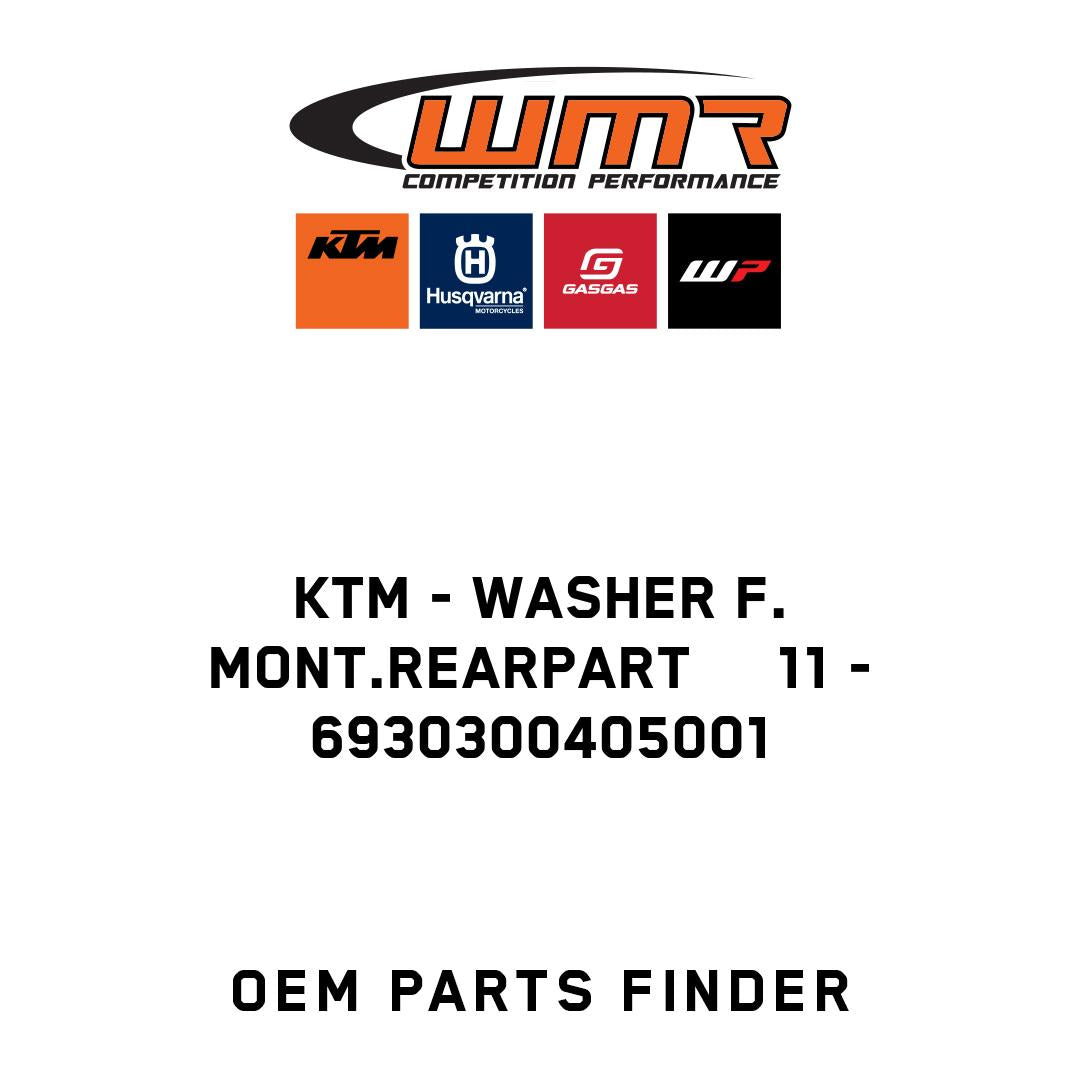 WASHER F. MONT.REARPART 11