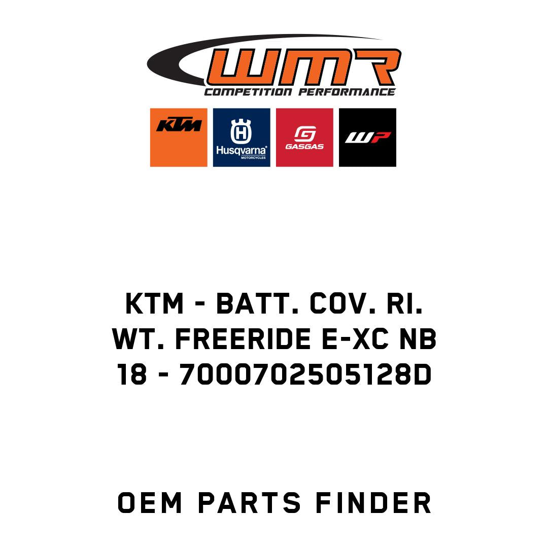 Batt. Cov. Ri. Wt. Freeride E-XC NB 18