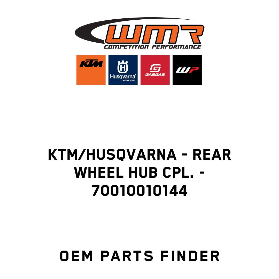 Rear wheel hub cpl.