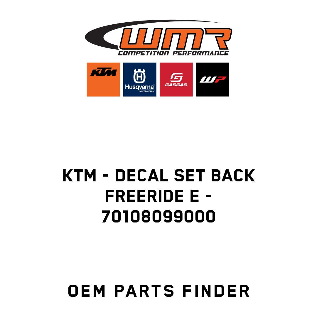 Decal Set back Freeride E
