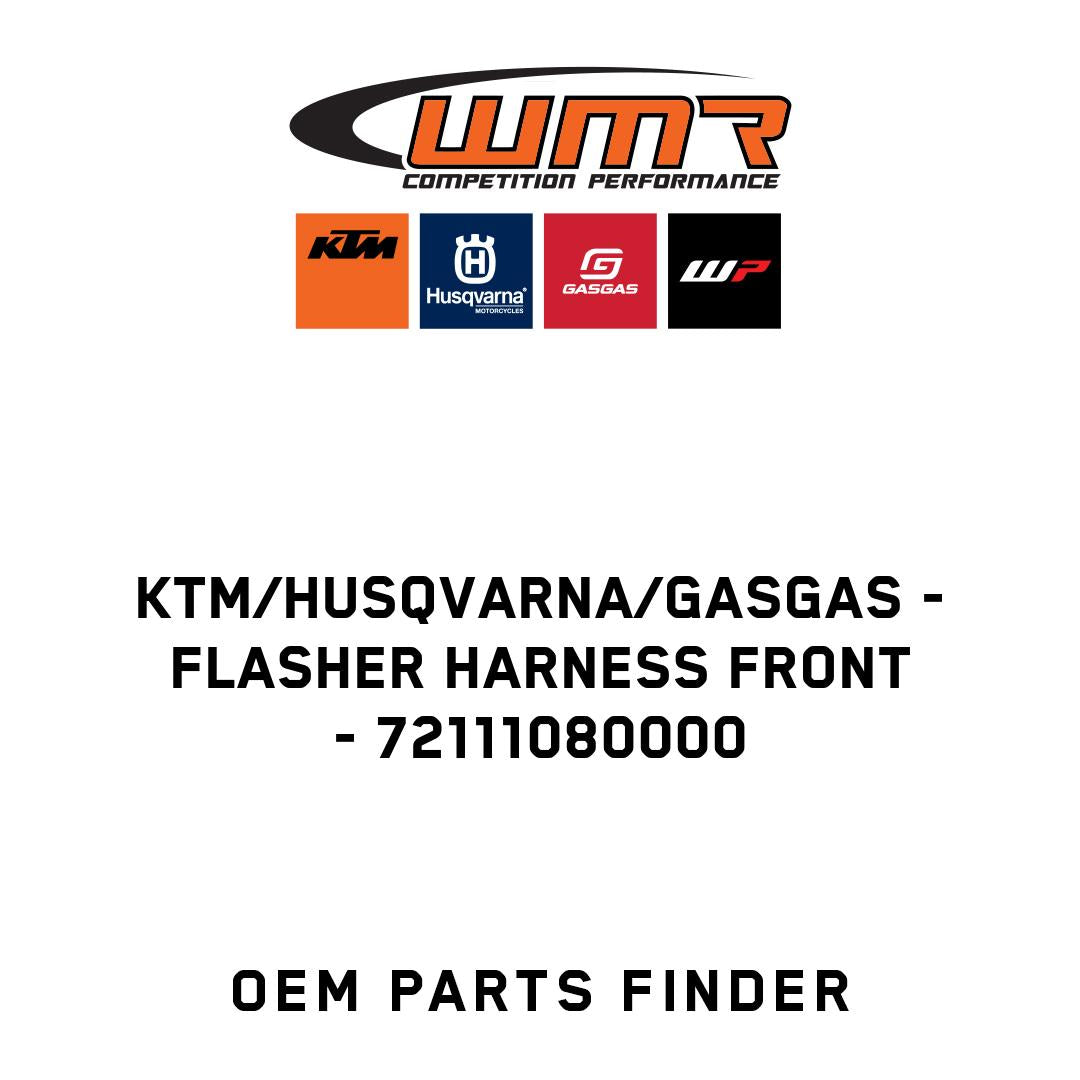 Flasher harness front