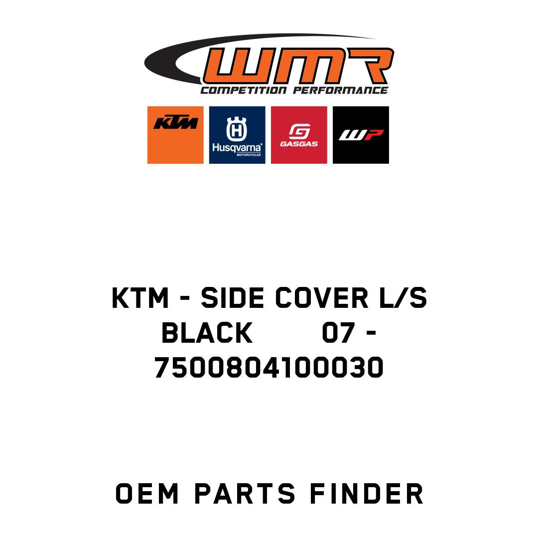 SIDE COVER L/S BLACK 07