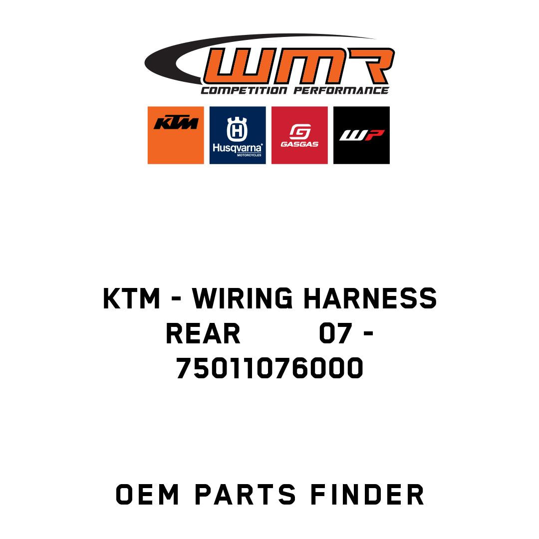 WIRING HARNESS REAR 07