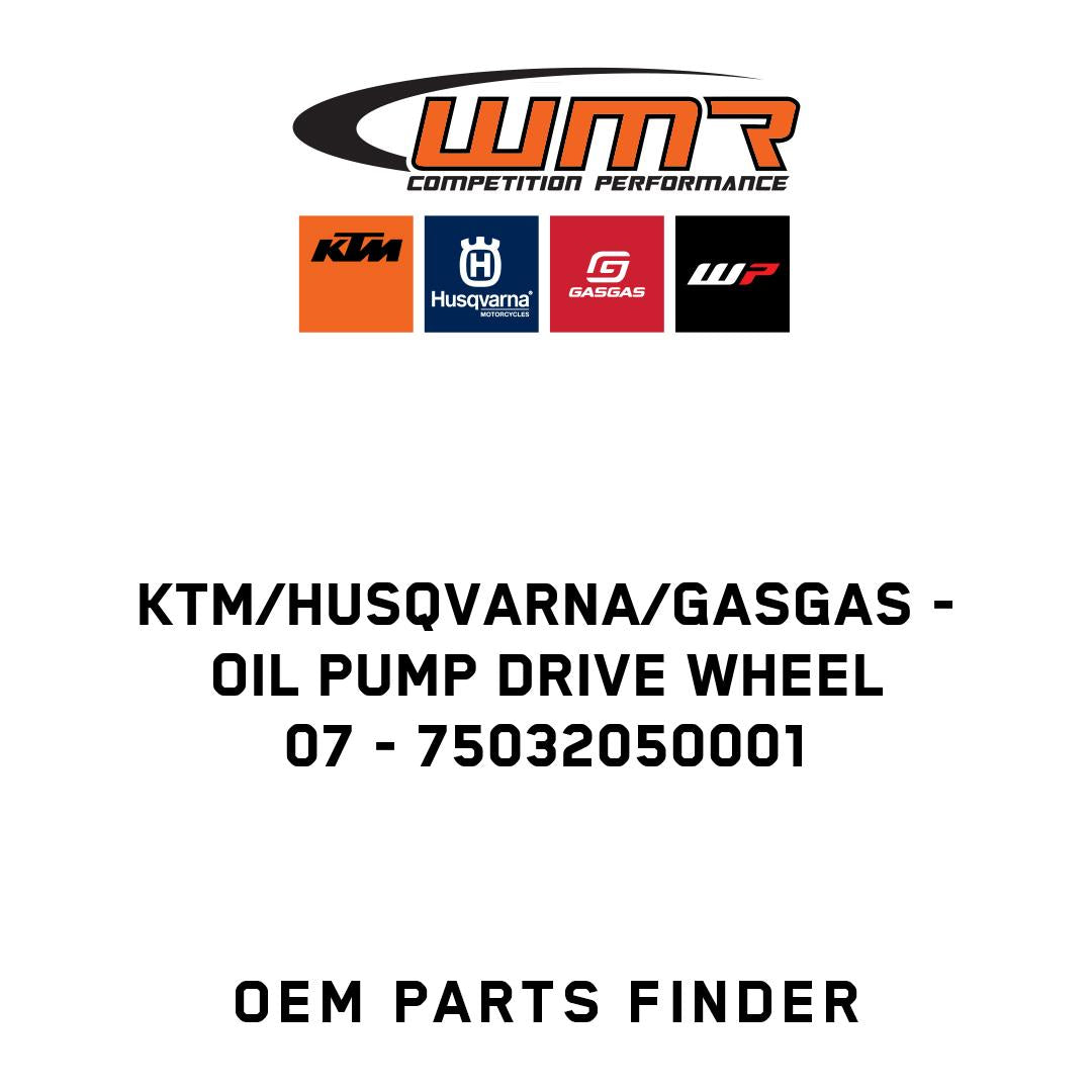 OIL PUMP DRIVE WHEEL 07